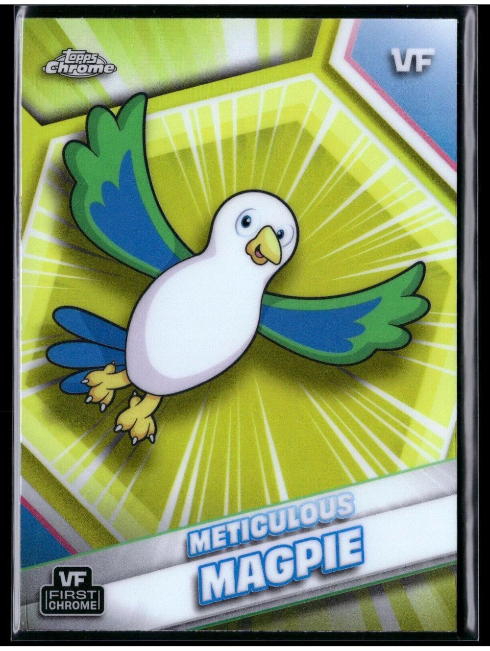 Topps Chrome Vee Friends Meticulous Magpie Trading Card